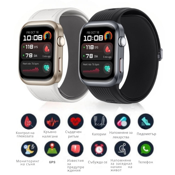 Smartwatch Y68: Интелигентен контрол